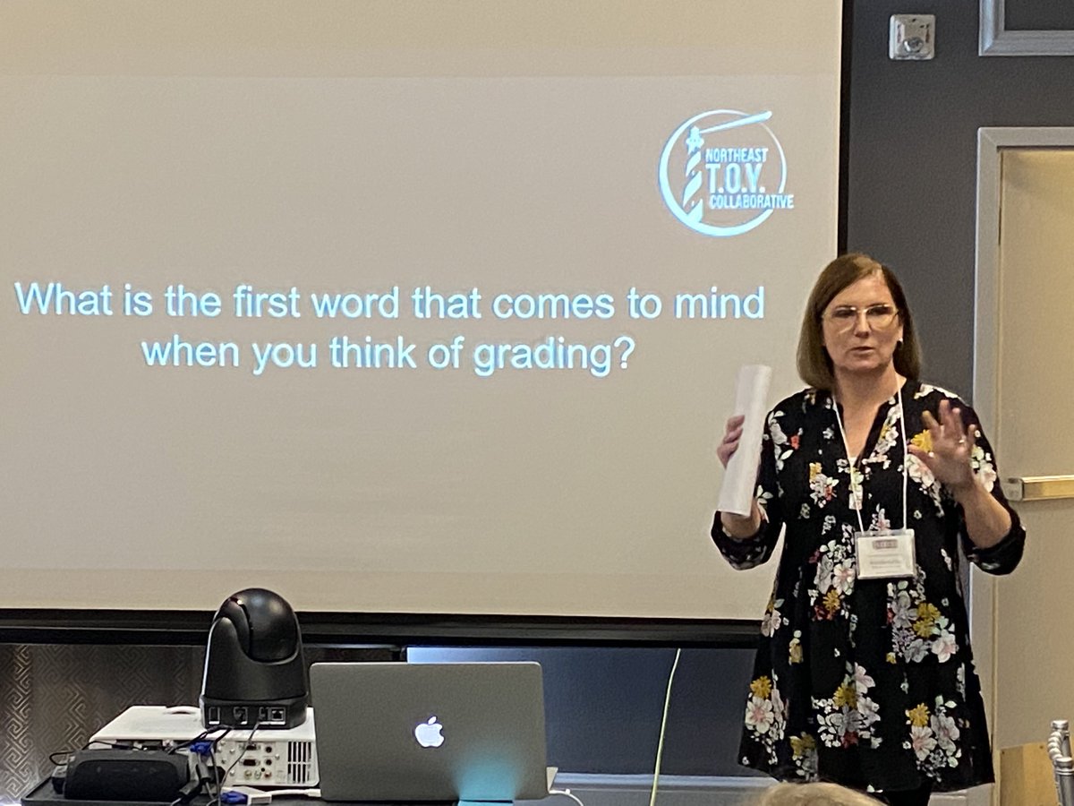 TanyaTturner's tweet photo. PQ Proud of NE regional and district TOY’s and especially our very own @KristineGarvey who shared about Grading for the 21st Century! @pqschools #EveryChildEveryChanceEveryDay https://t.co/f2BNEESN6m