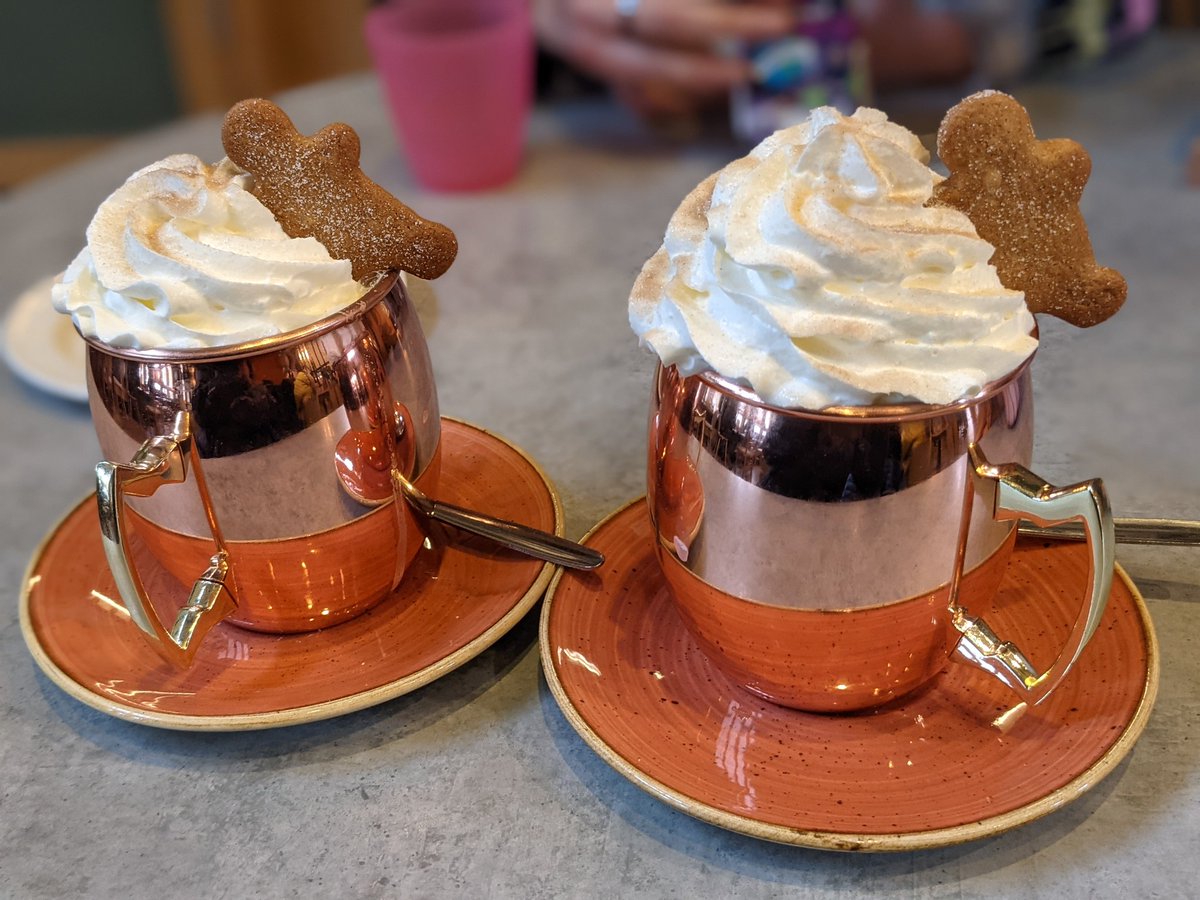 Best gingerbread latte ever <a href="/GreatHouseBarn/">The Great House Barn</a> Rivington 😋