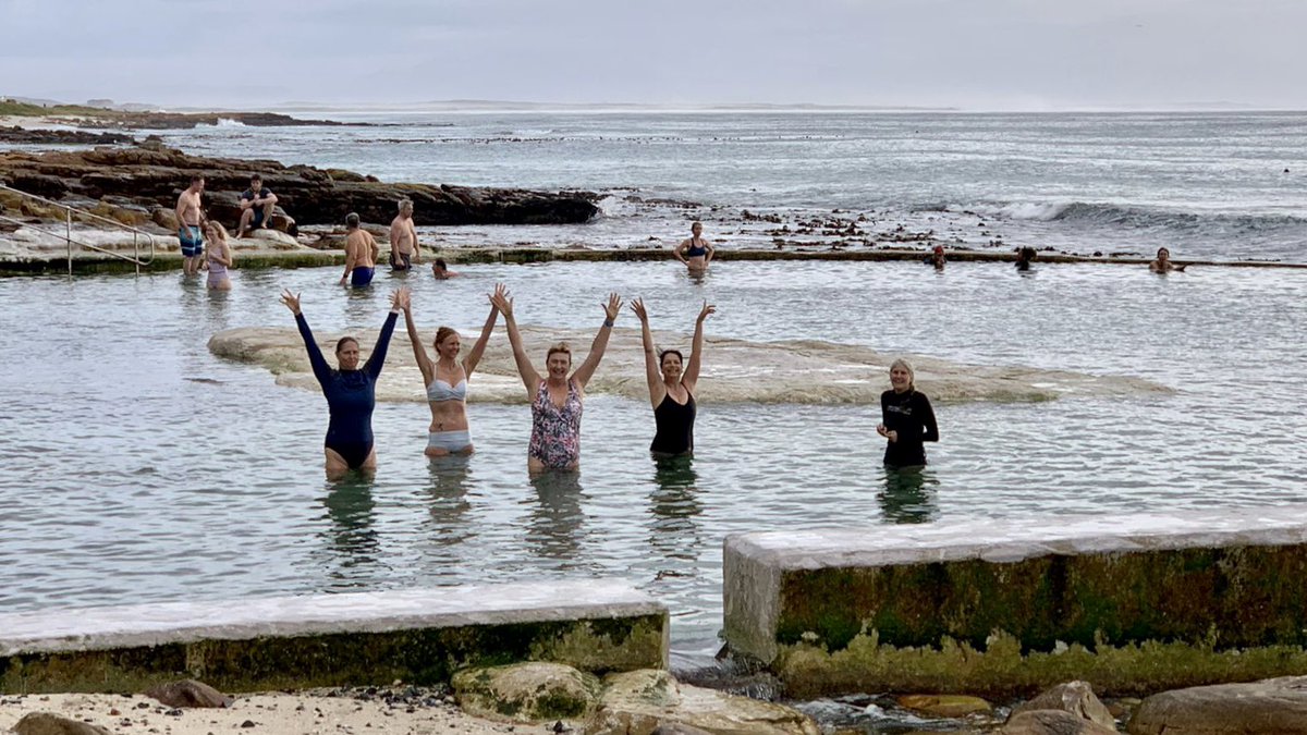 RobynGwilt's tweet photo. #ShotOniPhone #coldwaterswimming #Dalebrook #kalkbay #photography #stjames #Mybackyard https://t.co/ZXslJ4USVM