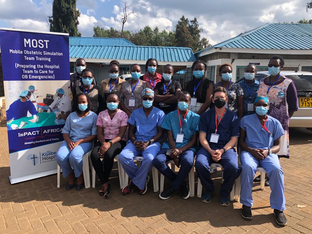 ImPACT Africa (@impact_anes) on Twitter photo It's a wrap for the Mobile Obstetric Simulation Training in @meruhospital. All the best to the team as they go to impact lives in Meru and save both mothers and babies
#MOST
#healthybabyandmother
#teamwork
<a href="/LaerdalGH/">Laerdal Global Health</a> <a href="/GE_Foundation/">GE Foundation</a> <a href="/Mark_NewtonMD/">Mark Newton</a> <a href="/KijabeHospital/">AIC Kijabe Hospital</a> It's a wrap for the Mobile Obstetric Simulation Training in @meruhospital. All the best to the team as they go to impact lives in Meru and save both mothers and babies
#MOST
#healthybabyandmother
#teamwork
<a href="/LaerdalGH/">Laerdal Global Health</a> <a href="/GE_Foundation/">GE Foundation</a> <a href="/Mark_NewtonMD/">Mark Newton</a> <a href="/KijabeHospital/">AIC Kijabe Hospital</a>