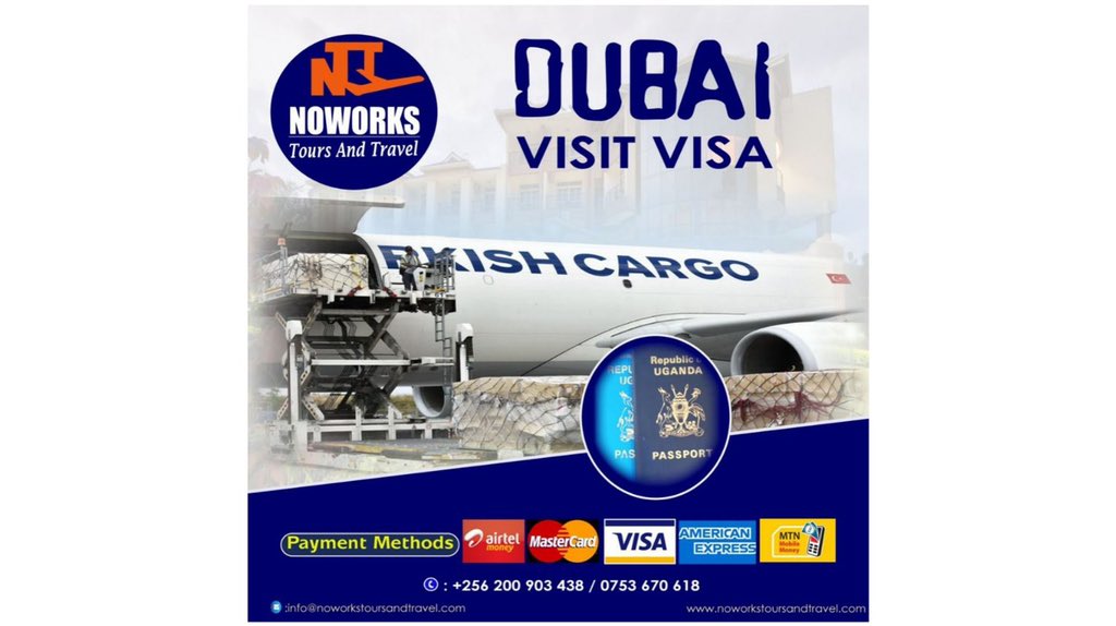 McKCarol256's tweet photo. Don’t miss out amazing discounts on Dubai visas and air tickets as we approach the festive season.
Contact 0780207339 or 0753670618 and live your travel dreams.
@NoworkstoursLTD
#NOWORKS https://t.co/8ixwgL8FUM