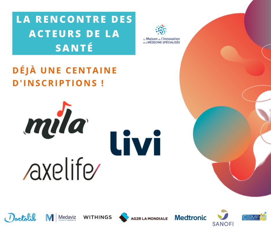 LaMaisondelInn1's tweet image. [FORUM INNOVATION SANTE] un évènement à ne pas manquer les 8 et 9 décembre prochains au @CongresFuturo

Pour s'inscrire : mims-france.fr/forum-innovati…

#innovation #santé #startup #entreprises