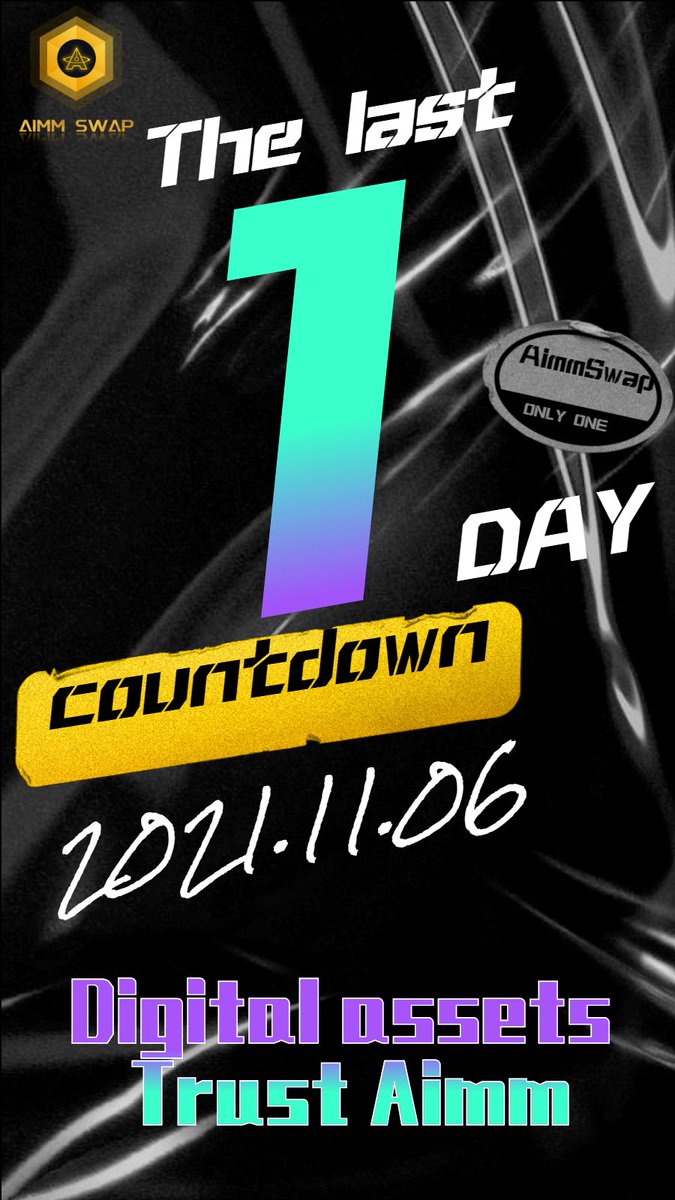 aimm_coin's tweet photo. #AIMMSWAP 
⏰ $AIMM International Edition DAPP will be launched at 8:00 (UTC+1) /15:00 (UTC+8)🎉🥳

👑#AIMMSWAP is the world's first intelligent weighted algorithm market-making protocol on the #BinanceSmartChain 🥇

🗺️The world's strongest black horse is about to set sail https://t.co/o7CIduWBnM