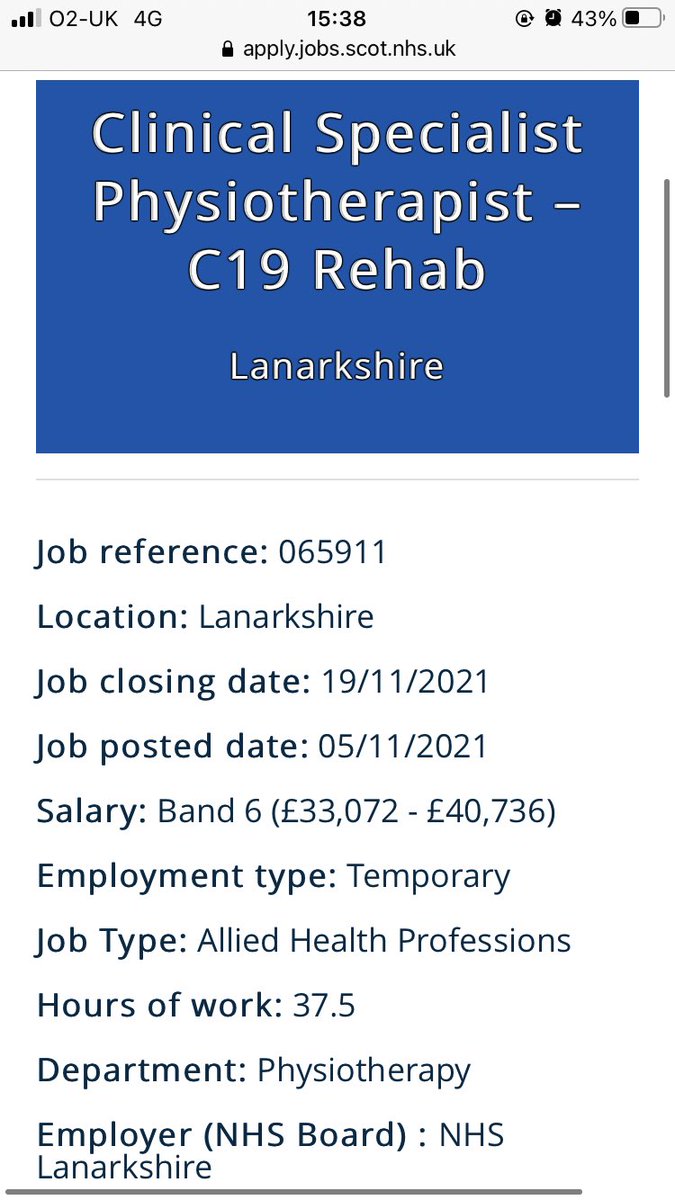 Cara_L_Murray's tweet photo. Will let the advert do the talking!!

https://t.co/4bz7kSH0zl

Note: this post has returned to advert as more posts available, no need to resubmit if you have already applied. Give us a call if any confusion or any questions ☎️ 

@clairerae8 @abicampbell22 @McCrossanPeter https://t.co/QEidCmTs17