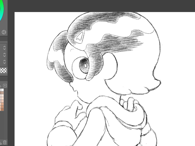 ハッチングを描いてる途中の状態でも、いかにも無から何かが生み出されてる感じがして趣を感じるから好き 