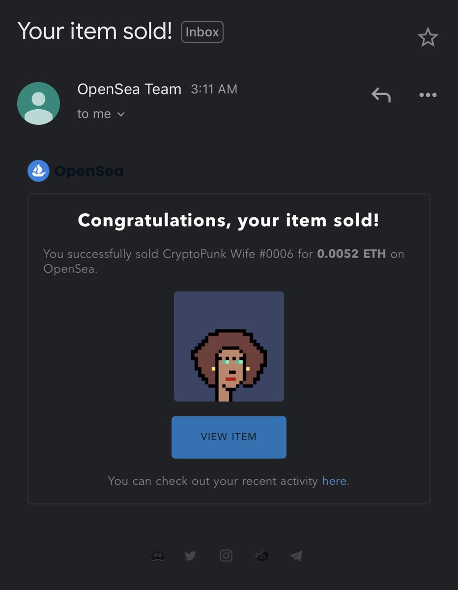 Cryptopunkwifes's tweet photo. We Sold our 6st CryptPunk Wife and the Floor price jumped to 0.0072 from 0.0052. New Drops Available Check it out on Opensea. We run out of CryptoPunk Wifes really Quick, Get it before floor Price jump up again.

#Nft #nft #NFT #NFTCommunity #NFTcollection https://t.co/CXsaZV7fyK