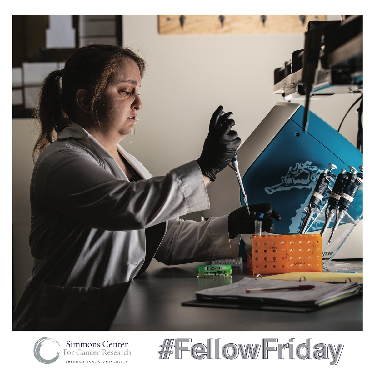 byusccr's tweet photo. Kiara Whitley is from Mackay, Idaho and loves playing Dungeons and Dragons, watching Supernatural and Doctor Who, and is an avid “Trekkie” and Star Wars fan. Swipe to read about her research in Dr. Scott Weber's lab at BYU.
#FellowFriday https://t.co/Ph8SzDvwzu