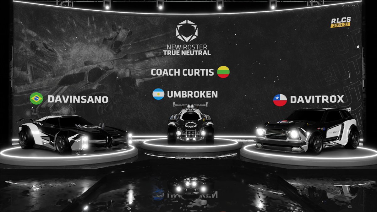 trueneutralgg's tweet image. Qué? Nos creían que nos íbamos a ir de Rocket League? ⚽️🏎️

Volvemos a SAM a defender el titulo de campeón 🏆

Bienvenidos!!✈️
@UmBrokenRL 🇦🇷
@davinsano  🇧🇷
@Davitrox1  🇨🇱
@Coach_Curtis_ 🇱🇹

A reescribir la historia✍️ #VamosTN #Vamos4Ever 💪