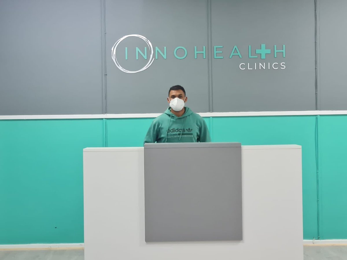 DrchadZa's tweet photo. First of many digital first low cost primary care clinics opening on monday!

These clinics will run concurrently with our digital healthcare app. 

#building the future of primary care in Africa! 

@innohealthza 
@mypockethealth https://t.co/I1ntcFLkr0
