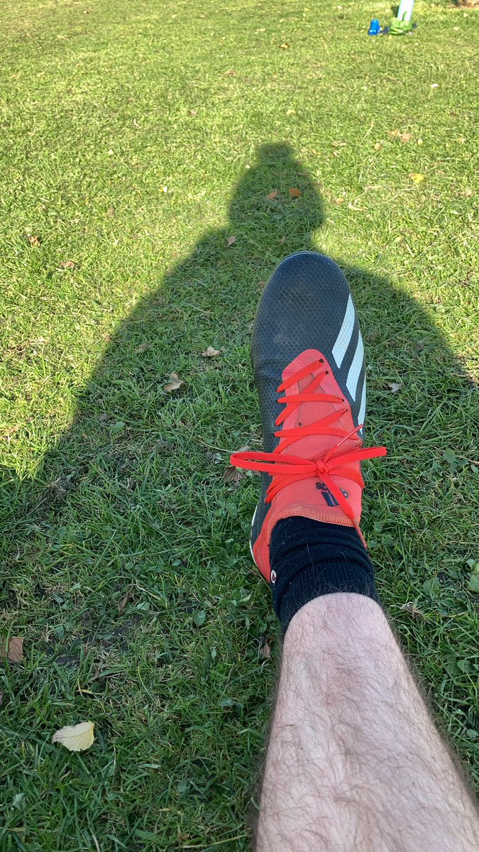 Jay_Rh0des's tweet photo. Felt good to get the boots back on at lunch today for some speed and agility training. #returntofootball https://t.co/z6OfHsvuhL