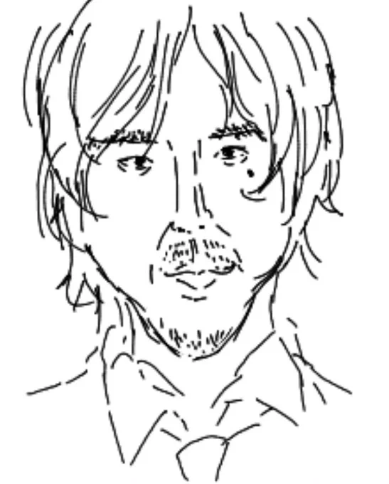 絵チャで描いた宮本浩次 