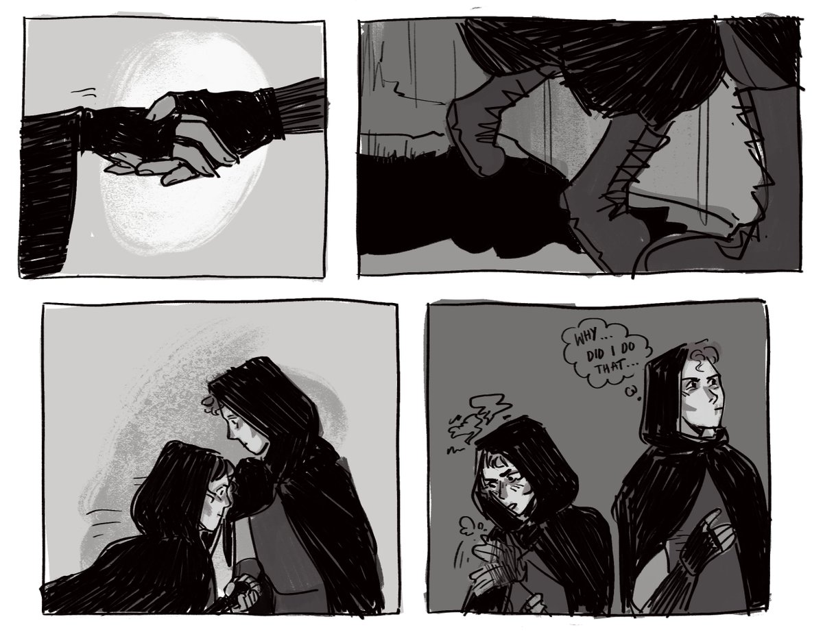 corvophobia's tweet image. underrated griddlehark moments part one #thelockedtomb #griddlehark