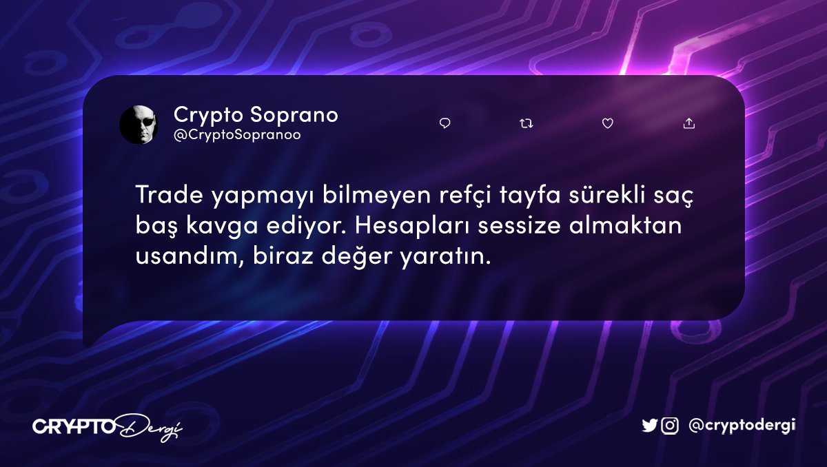🧷 Sabitlemelik Tweetler w/@CryptoSopranoo 

Gündem özeti gibi imza nokta fav love +1453