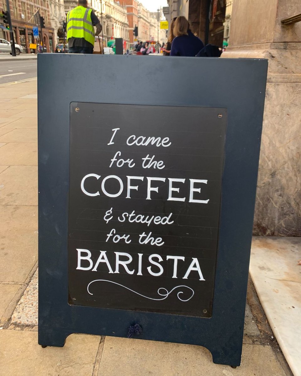 MeetYourBarista's tweet photo. How does your barista make you feel? 🤎☕
📸 by @TheGBswhatwhat 
#barista #coffeetime #coffeeshop #FridayVibes https://t.co/fwic4GEnDD