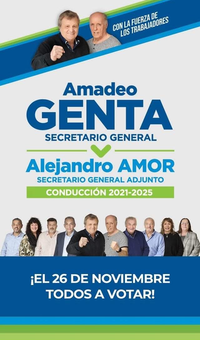 agcgremial's tweet photo. ¡Cor la fuerza de lxs trabajadorxs!
Elecciones #Sutecba 2021-2025
#AmadeoGenta ~ #AlejandroAmor
➡️ El viernes 26/11 lxs #trabajadorxs #municipales votamos a nuestrxs representantes!
📣El 26 de noviembre todxs a votar!
#AgcGremialSutecba #AgrupacionAzulyBlanca
Genta ~ Trovato https://t.co/Tnc8dZM79O