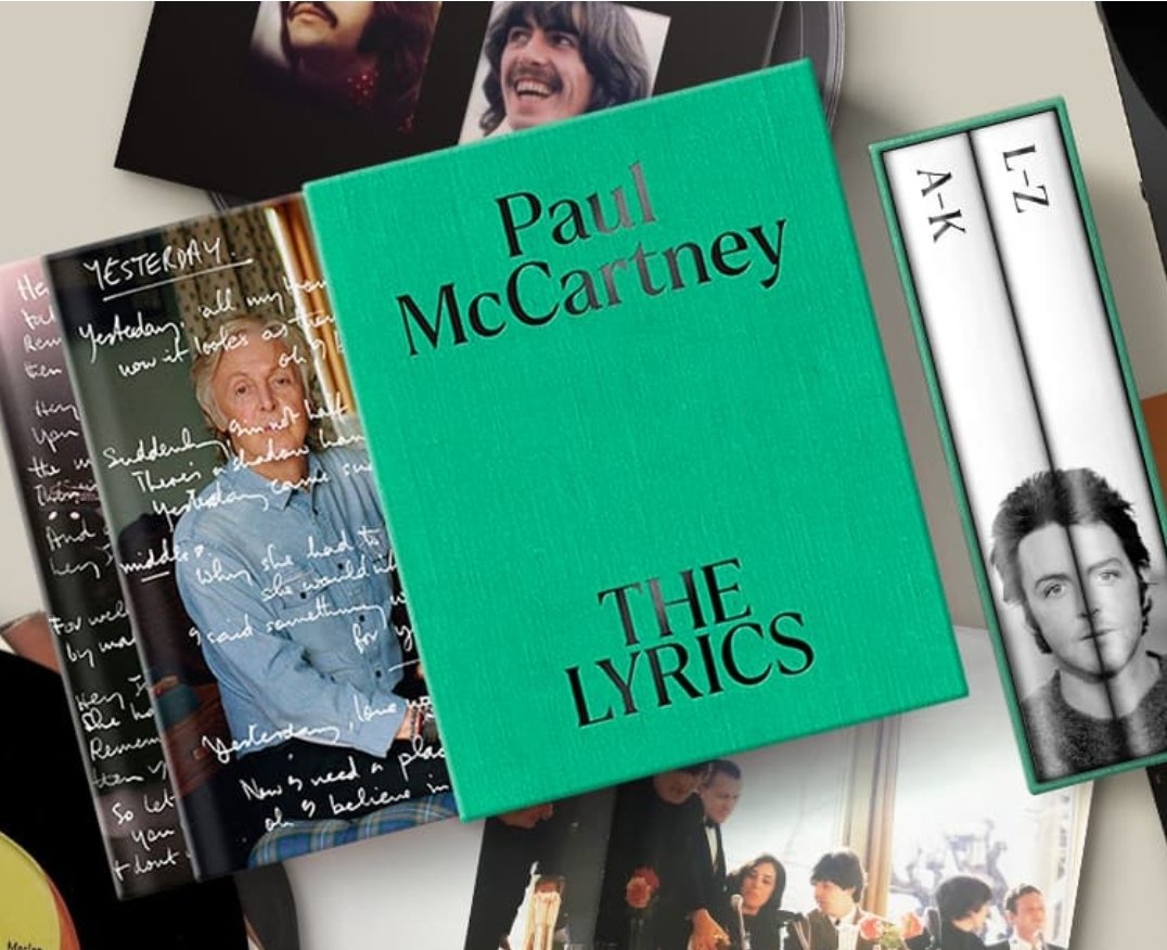 BN_Lancaster's tweet photo. A lifetime of songwriting in an overwhelming collection! Timeless words from some of THE most iconic songs ever.
#PaulMcCartney #thelyrics #bnlancaster #bookselling204 #bnbookishlove #bnbestyearyet #beatles https://t.co/R6MKwVlD3X