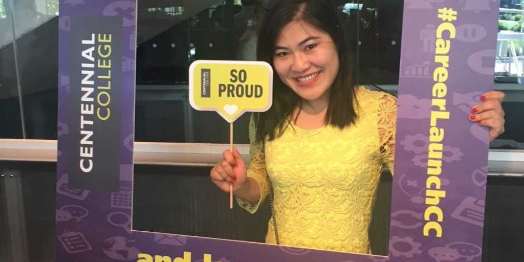 CCcareer_coop's tweet photo. Hey hey, celebrate all day! So you've found work and now you can share the good news. โ
โ
Enter the #GotHired contest by tagging us in a picture from your new role! https://t.co/vgzaVeOZUX
โ
#CentennialGrads โ @CCAALife https://t.co/nl23VDcaTv