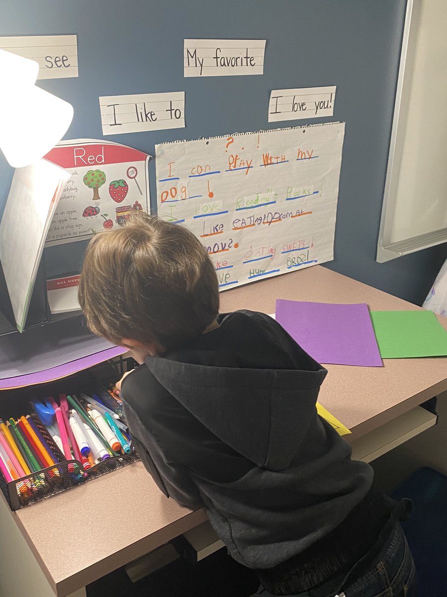 HumbleISD_WHE's tweet photo. Loving the independence and engagement in @sbrookskinder classroom this morning!! These kinder friends are ROCKING it!! #readersareleaders https://t.co/GSLKAPPhNd