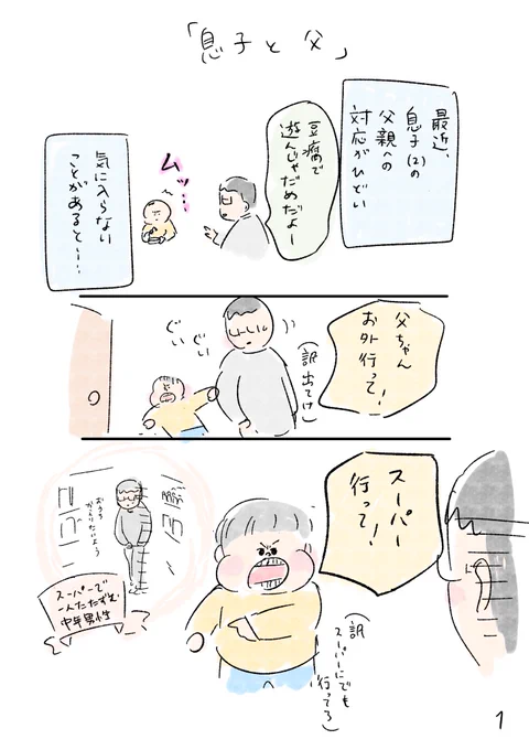 息子VS父 