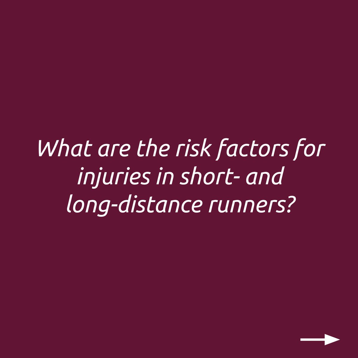 evbasedphysio's tweet photo. Risk factors for injuries in recreational runners What are the risk factors for injuries in short- and long-distance runners?

- J Sport Health Sci 2021: https://t.co/Wbt7iW2UOZ
Musculoskeletal
#anatomyphysiotherapy #anatomy #physiotherapy #physicaltherapy #physiotherapist https://t.co/yu35ILpkuS