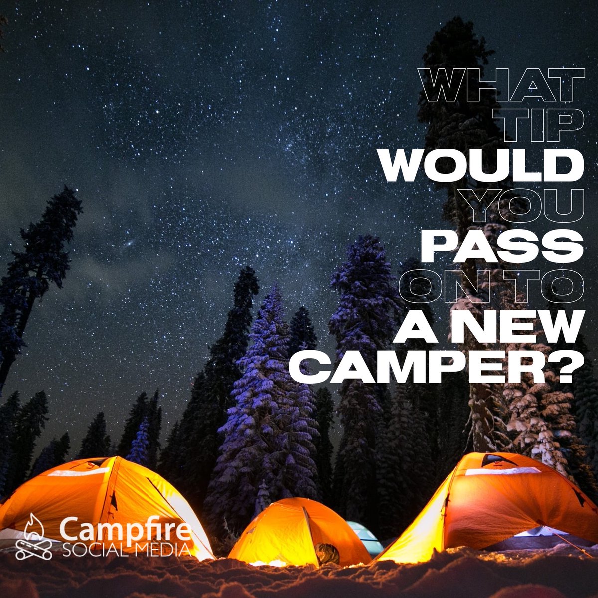 If you've been an #RVer for a while, you've learned a thing or two. What tip would YOU pass on to someone new to #RVLife?