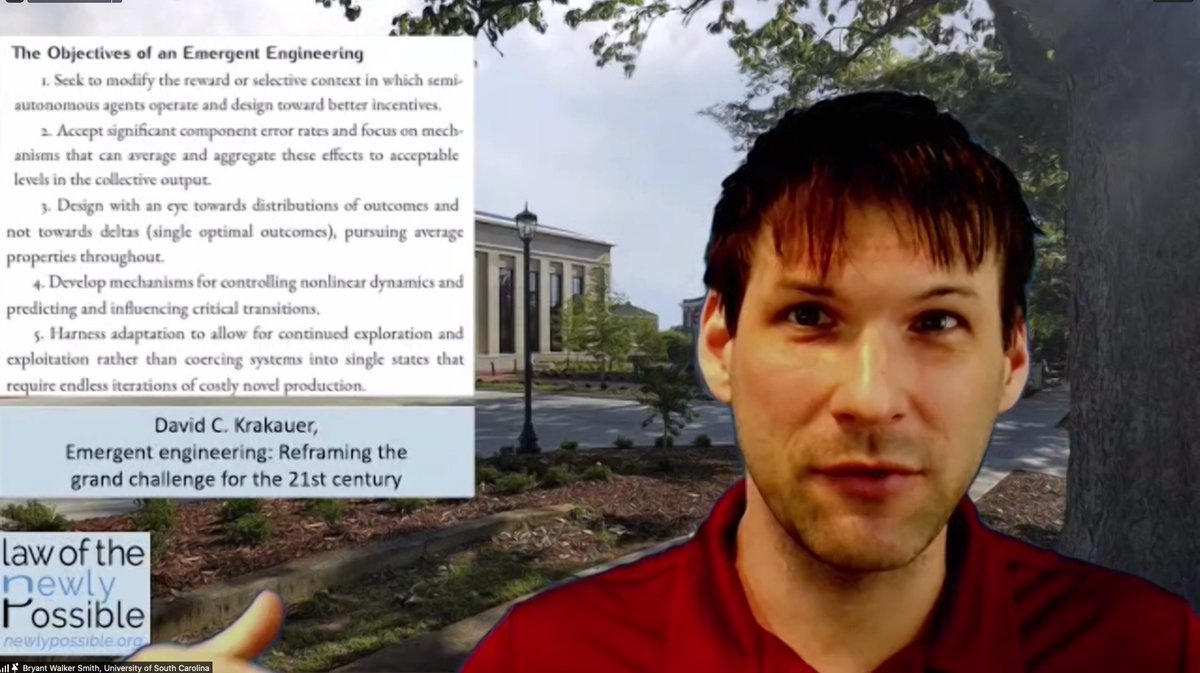 sfiscience's tweet image. On the need to shift public conversation about new technologies to the critical evaluation of the people and companies deploying them, @bwalkersmith (@UofSC) explains what #EmergentEngineering looks like in the evolution of #trust and #safety in an age of rapid #innovation: