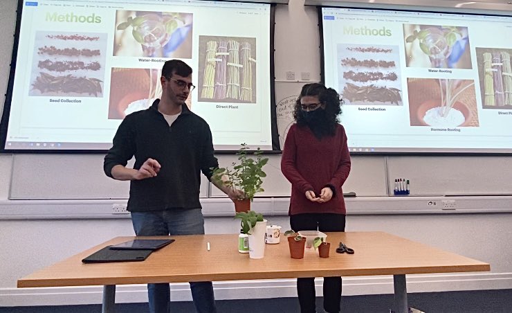 OxfordUni_BCM's tweet image. Some highlights from this afternoons skills presentations: 

▪️Kernel density estimations for conservation
▪️Promoting racial and ethnic diversity in conservation 
▪️Plant propagation 

#plantpropogation #conservationdiversity #kerneldensity