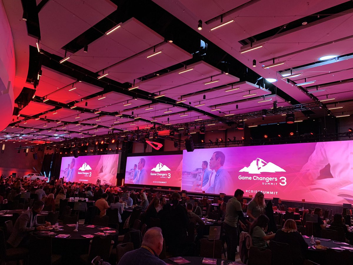 COREContact_LLC's tweet photo. Y’all, NGL... This #crispsummit live and *in person* is 🔥🔥🔥! The indomitable @garyvee kicking it on stage now. 💪 https://t.co/VKCCaPcpWZ