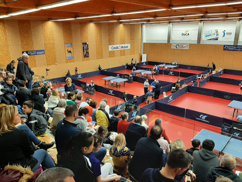 CMMABN's tweet photo. [SPORT] Plus de 250 #joueurs ont participé ces 3 derniers jours aux Championnats de France de Tennis de Table à #Alençon (61). En tant que #partenaire de cette manifestation, le @CMMABN était présent sur place. #LeCMsoutientLeSport https://t.co/WKJ2azD9i7