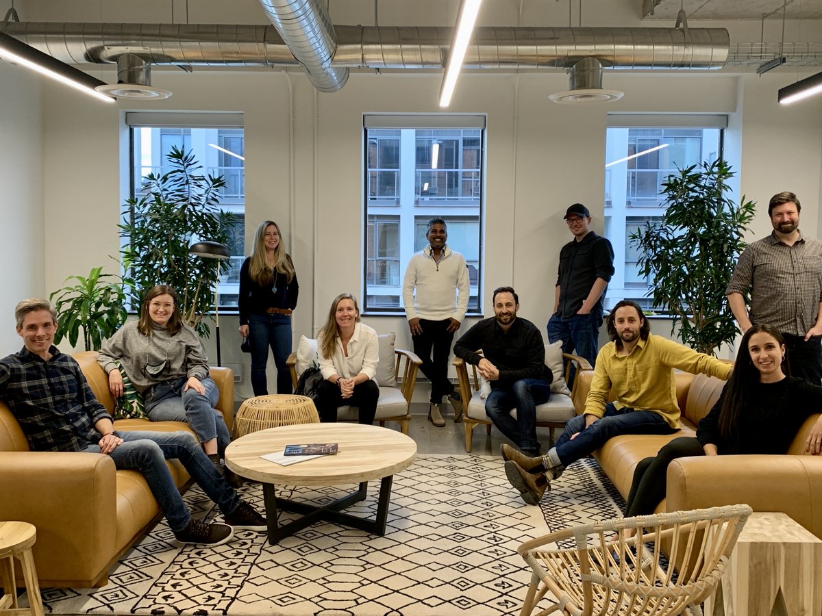 We’re loving seeing the Nudge senior leadership team all together under one roof! Cooking up some exciting plans for 2022...stay tuned!👀😉

Psst....love the look of our sweeet office? What a coincidence — we’re hiring!!🥳 Check out our open positions here bit.ly/3uoLl4z