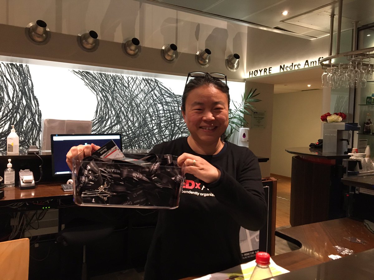 There are left over tickets! Come talk to us over at the registration desk next to the cafe between 5-6 to grab a ticket and watch the rest of #TEDxArendal