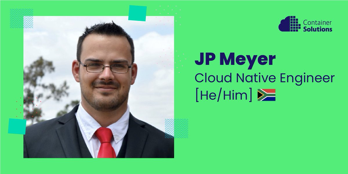 containersoluti's tweet photo. Why Container Solutions?
The positive and supportive community, and opportunities to learn and work on interesting projects. This is according to one of our latest Cloud Native Engineers, @jpmeyer_dev. When not getting cloudy with us, JP develops games and races. ๐พ๐ #ThisIsCS https://t.co/Hb0OPEKNo0
