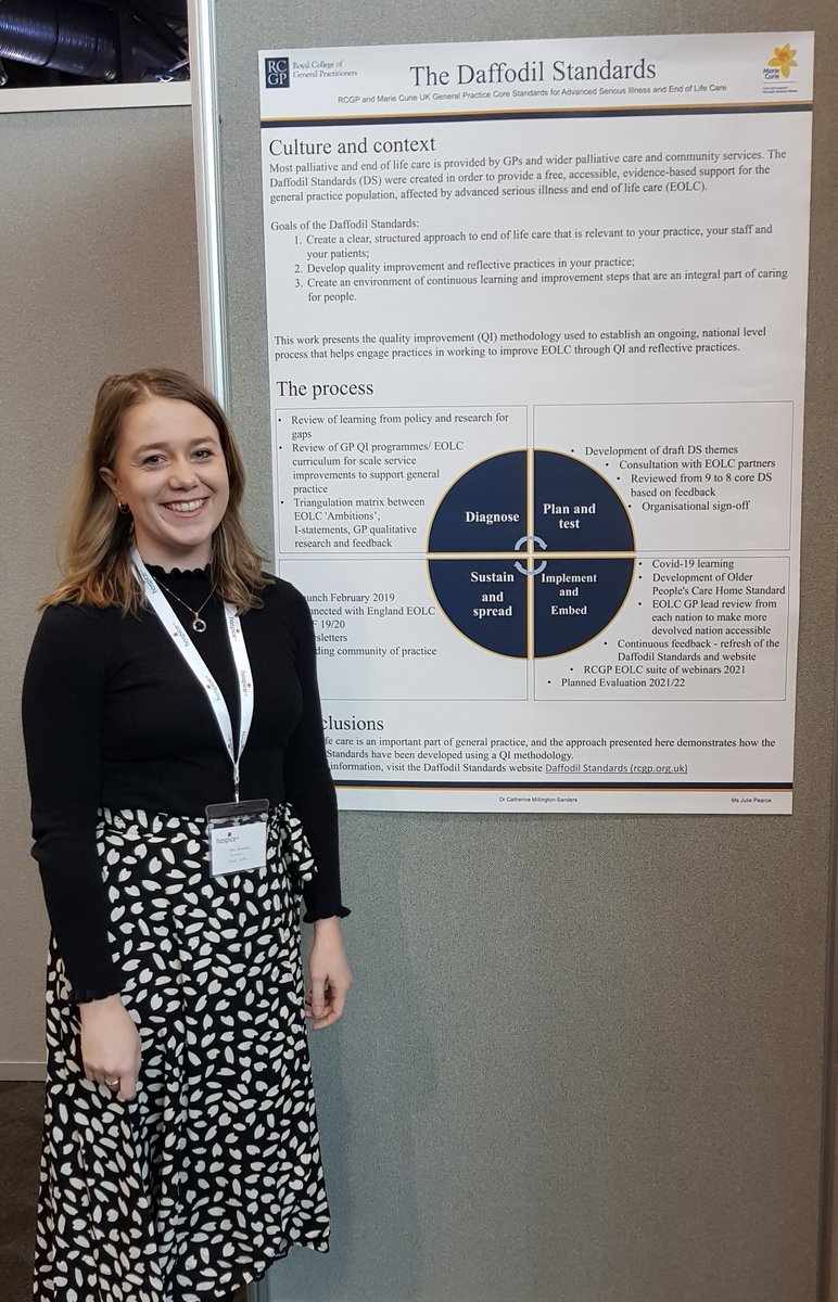 Eve_Barnes's tweet photo. #HUKconf21 
My first face to face conference, an amazing learning and sharing event. So grateful for the opportunity to show a poster, huge thank you @DrCatherineUK 
#DaffodilStandards
#dyingmatters #connectedcommunities
Will post some reflections after some rest and digesting! https://t.co/X4ZDmqpeEN