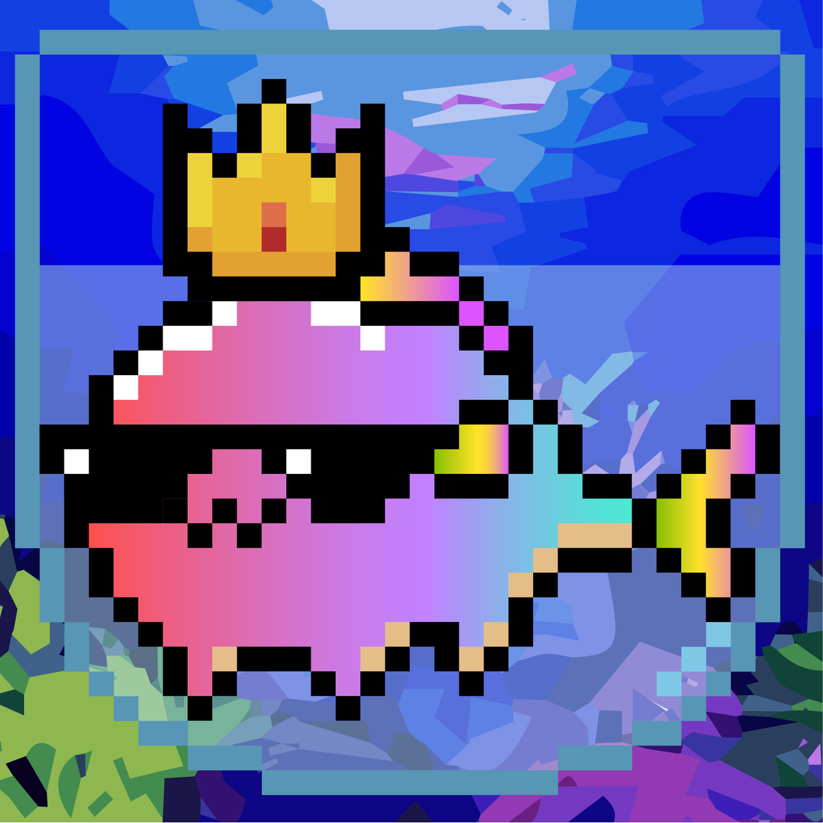 SolanaFishNFT's tweet photo. Meet our king, Gradius!👑👑👑 
Whoever gets it will be the lucky one! We'll send you 20 SOL!💰💰💰
Stay tuned for more news about his attributes.
Good luck SolFish!😇
#SolFish #NFTcollection #MagicEden #Sol #Solana #SolanaNFT https://t.co/PvfQPQk2rV
