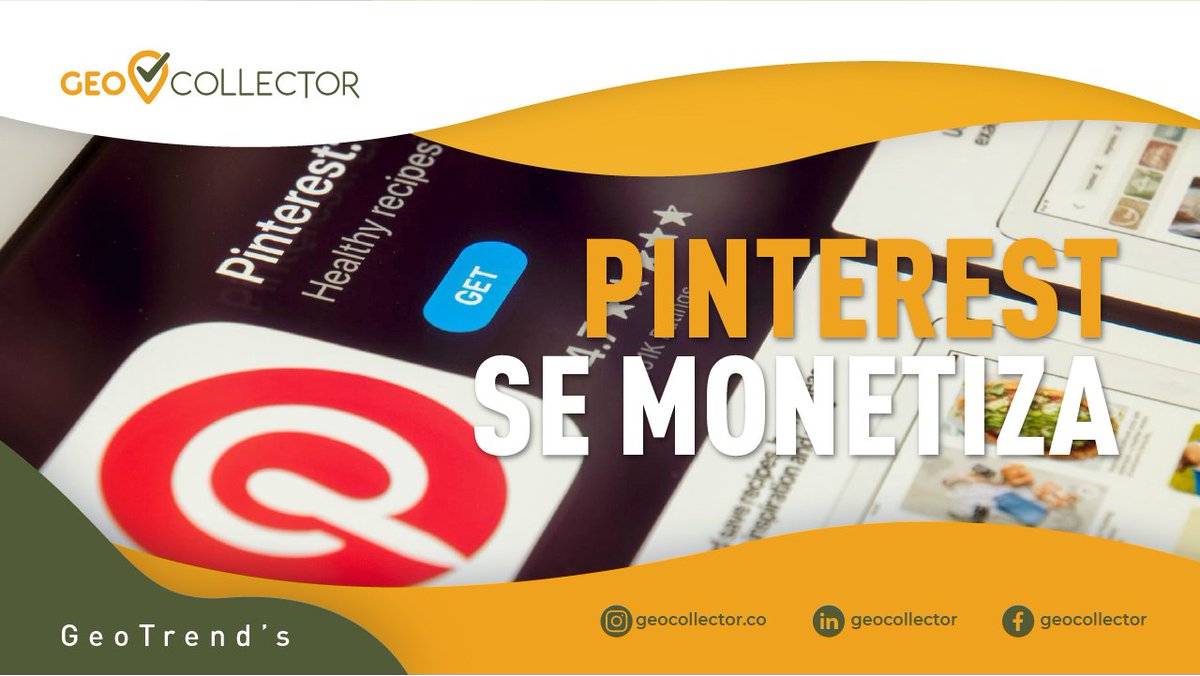 CollectorGeo's tweet photo. 🤑 Con una inversión de 20 millones de dólares, la plataforma desplegó una serie de novedades que buscan atraer más usuarios y generar ganancias para los creadores de contenido.
👉 https://t.co/vo1ffwu1BK
#GeoCollector
#DesarrolloColombia🇨🇴
#pinterest
#monetizacion
#monetiza https://t.co/1zn1ZtI2Pa