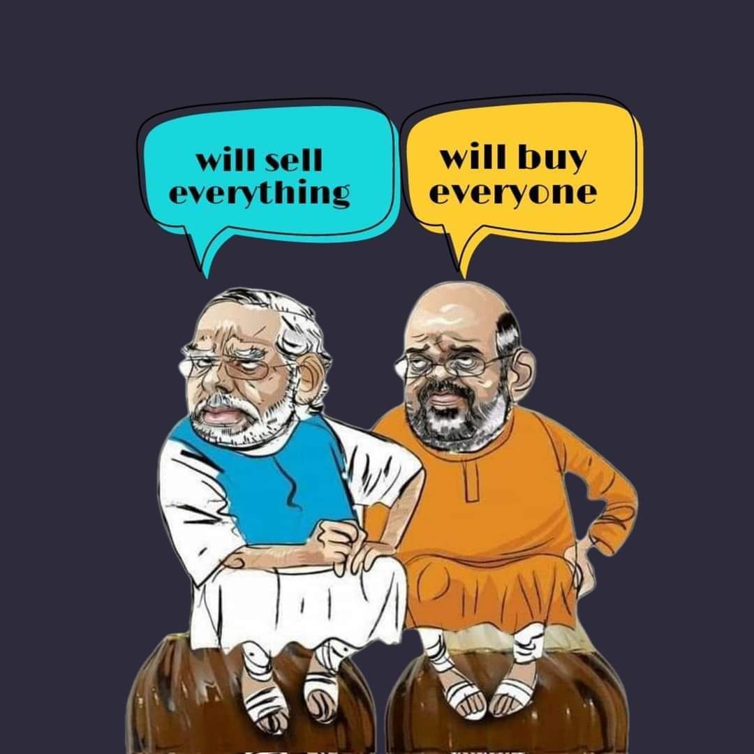 INCManohar's tweet photo. Duo's who distroyed the peace of INDIA.
#ModiDistroyedIndia
#IndiaDisaster https://t.co/OKIB42e52i