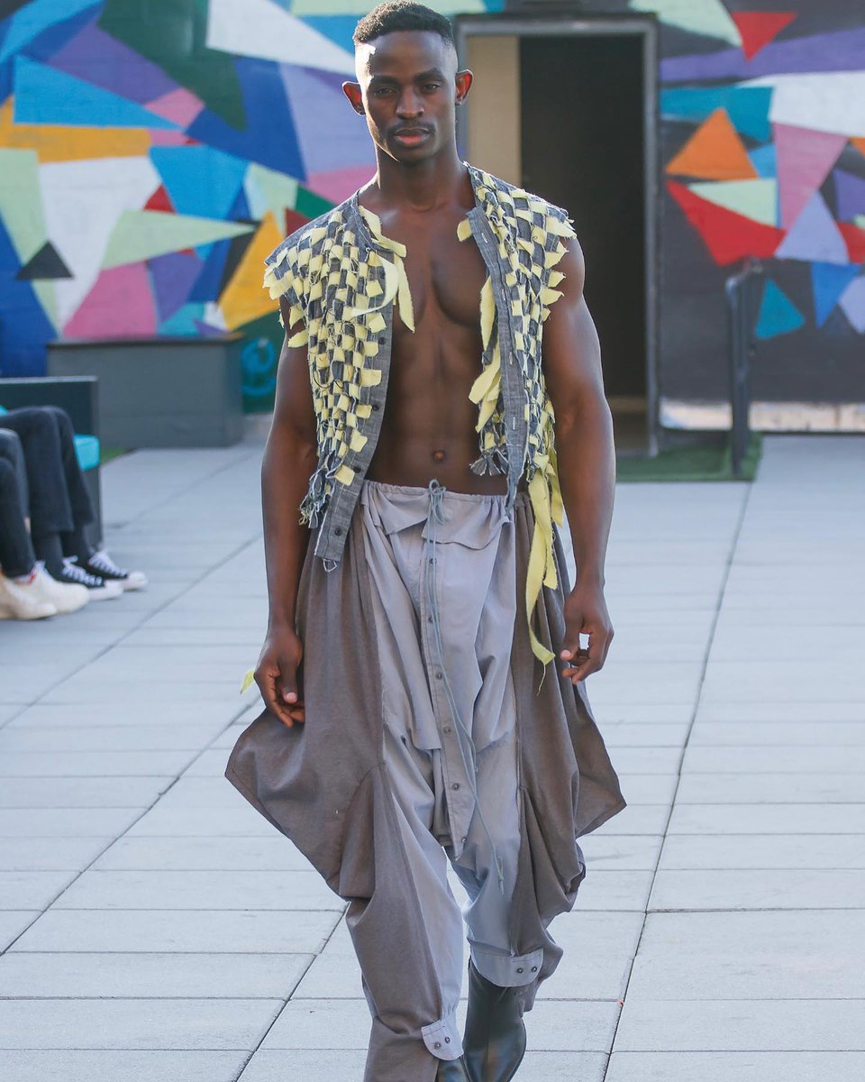 <a href="/FashionWeekBK/">FashionWeek Brooklyn</a> <a href="/BKStyleFound/">BK Style Foundation</a> #RECYCLING photos  @shawnpunch @sayokocreations designer Runway show @soccerrooftop