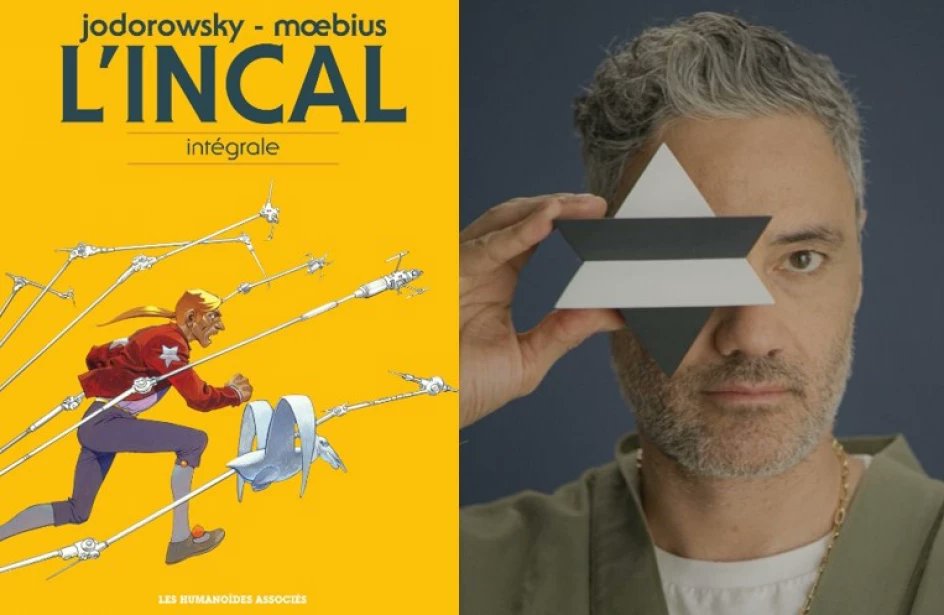 ActuaLitte's tweet photo. L’Incal de Moebius et Jodorowsky sera adapté au cinéma par Taika Waititi https://t.co/DfLBpX79p7
#LIncal #film #cinema #adaptation #SF #sciencefiction #TaikaWaititi https://t.co/zpmtn9sAyn