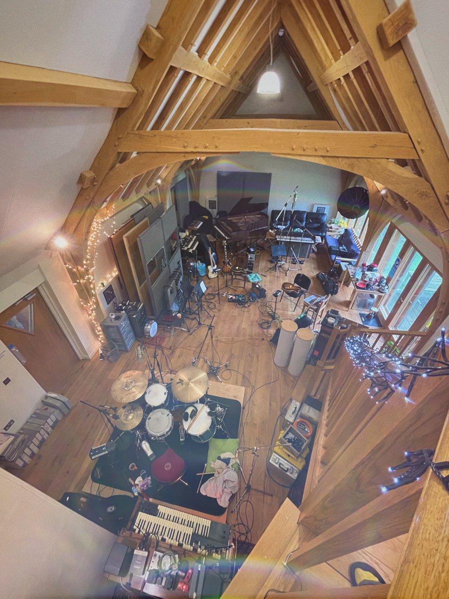 #Recording with the ace <a href="/RhysLewisMusic/">Rhys Lewis</a> recently #drums #piano #bechstein <a href="/DeccaRecords/">Decca Records</a>