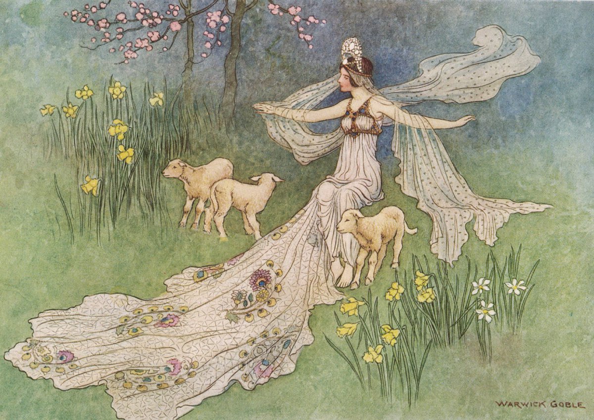 Warwick Goble (22 November 1862 – 22 January 1943) was an illustrator of children's books. He specialized in Japanese and Indian themes.