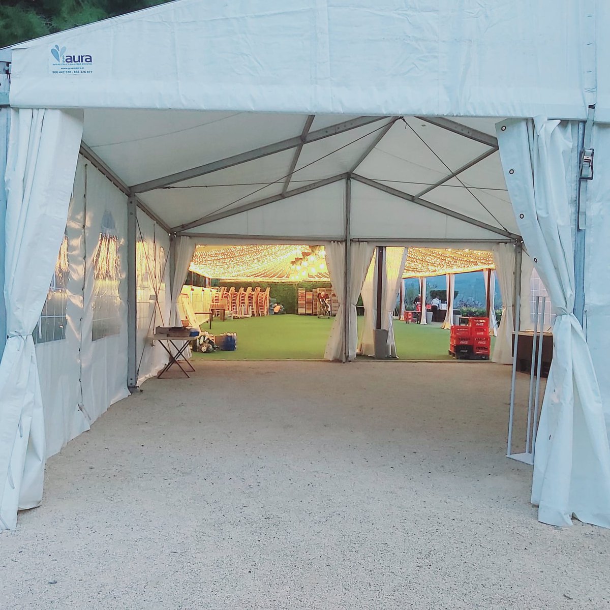 Bodas y jaimas para bodas. Que llueve ?, pues le ponemos una carpa y a celebrarlo como se merece.