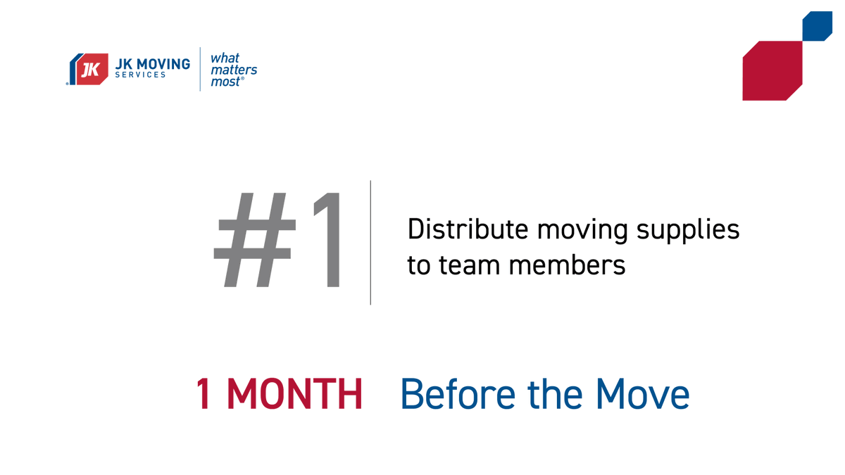 jkmoving's tweet photo. Providing supplies to your team one month before the move gives them an opportunity to declutter before the move! #officemoving #movingoffices #professionalmovingcompany #bestmovingcompany #commercialmovingcompany #movingday #moving #packing #storage #packers #movingout #movers https://t.co/cIftgRn44h