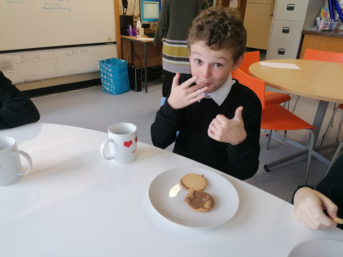 haven_ac's tweet photo. Hot chocolate and smores to end the week on bonfire night. Pupils have been learning so many social skills that they can apply in other classes and at home. https://t.co/kRkK3UbNoB