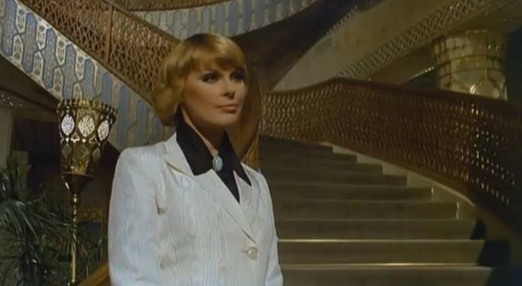 Happy birthday Elke Sommer. Her statuesque, sensuous beauty added to the appeal of Ten little Indians. 