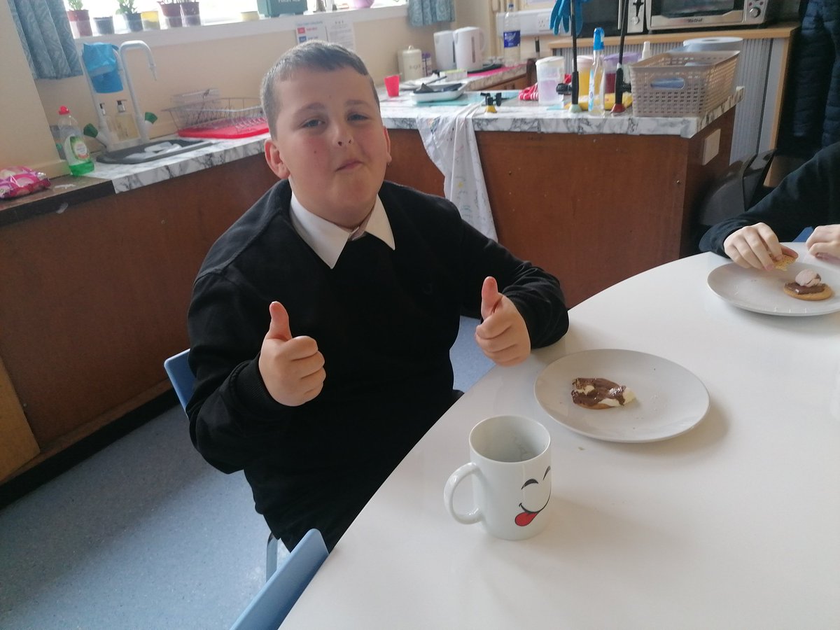 haven_ac's tweet photo. Hot chocolate and smores to end the week on bonfire night. Pupils have been learning so many social skills that they can apply in other classes and at home. https://t.co/kRkK3UbNoB