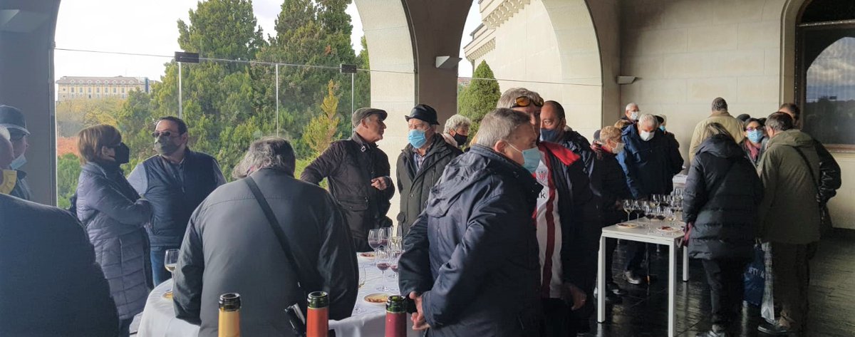 ONCE Euskadi (@onceuskadi) on Twitter photo Excelente ambiente el que se está compartiendo hoy en el Homenaje a los Mayores de <a href="/ONCEuskadi/">ONCE Euskadi</a> en Laguardia, con visitas y catas en varias bodegas, y comida de confraternización en <a href="/vinfos/">Villa Lucía</a>
<a href="/LAGUARDIAOT/">TURISMO LAGUARDIA</a> <a href="/ONCE_oficial/">ONCE</a> <a href="/Araba/">Arabako Foru Aldundia | Diputación Foral de Álava</a> <a href="/jjggalava/">Arabako Batzar Nagusiak/Juntas Generales de Álava</a> <a href="/TurismoAlava/">Álava Turismo</a> Excelente ambiente el que se está compartiendo hoy en el Homenaje a los Mayores de <a href="/ONCEuskadi/">ONCE Euskadi</a> en Laguardia, con visitas y catas en varias bodegas, y comida de confraternización en <a href="/vinfos/">Villa Lucía</a>
<a href="/LAGUARDIAOT/">TURISMO LAGUARDIA</a> <a href="/ONCE_oficial/">ONCE</a> <a href="/Araba/">Arabako Foru Aldundia | Diputación Foral de Álava</a> <a href="/jjggalava/">Arabako Batzar Nagusiak/Juntas Generales de Álava</a> <a href="/TurismoAlava/">Álava Turismo</a>