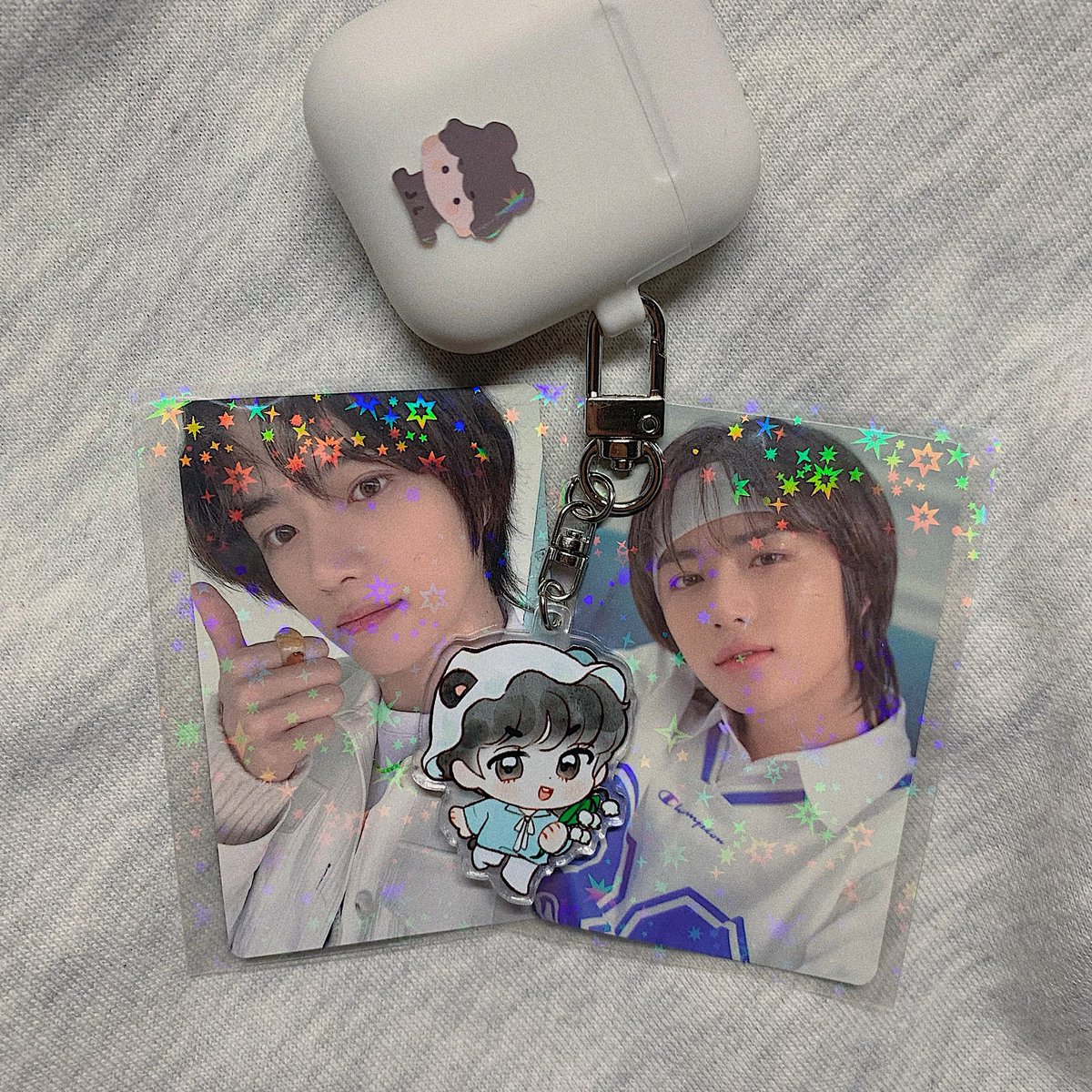 C1oud_7's tweet photo. @sapote_txt  꺄 ♡ 범규 키링 너무 예쁘게 나왔어요 🤍 예쁜 도안 올려 주셔서 감사해요 어쩜 저리 예쁜지🥺🥺 https://t.co/keYfgCy4gb