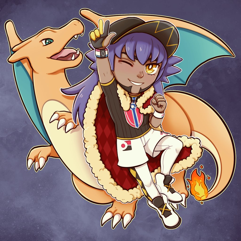 Kiwi_Kokosnuss's tweet photo. It's CHAMP TIME! 🔥✨💪

#Delion #pokemondelion #PokemonSwordandShield #pokemonswordshield #delionpokemon https://t.co/bOJG0LETLa