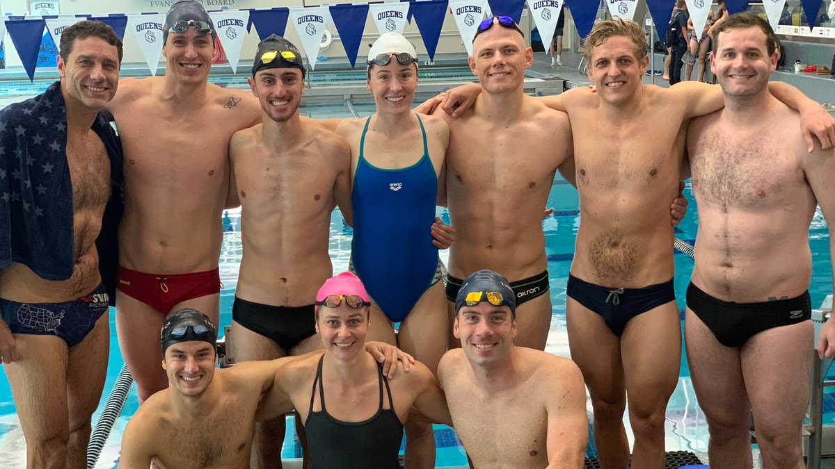 TheMagic5swim's tweet photo. Making Waves with the team! Looking forward to the collaboration with Swim Across America! @the_wetsuitceo
#swimacrossamerica #queensuniversity #THEMAGIC5 https://t.co/figkDxaaBW