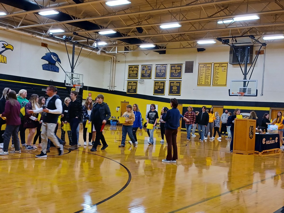 CCR2_Supt's tweet photo. Thx @CubaHighSchool counselors &amp; principals for recognizing academic excellence!  Congratulations CHS students!! #wildcatpride https://t.co/XIoq5oakpr